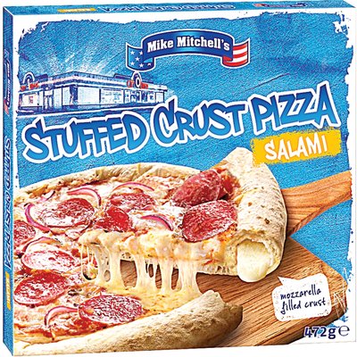Image of MIKE MITCHELLS SZALÁMIS TÖLTÖTT SZÉLŰ PIZZA