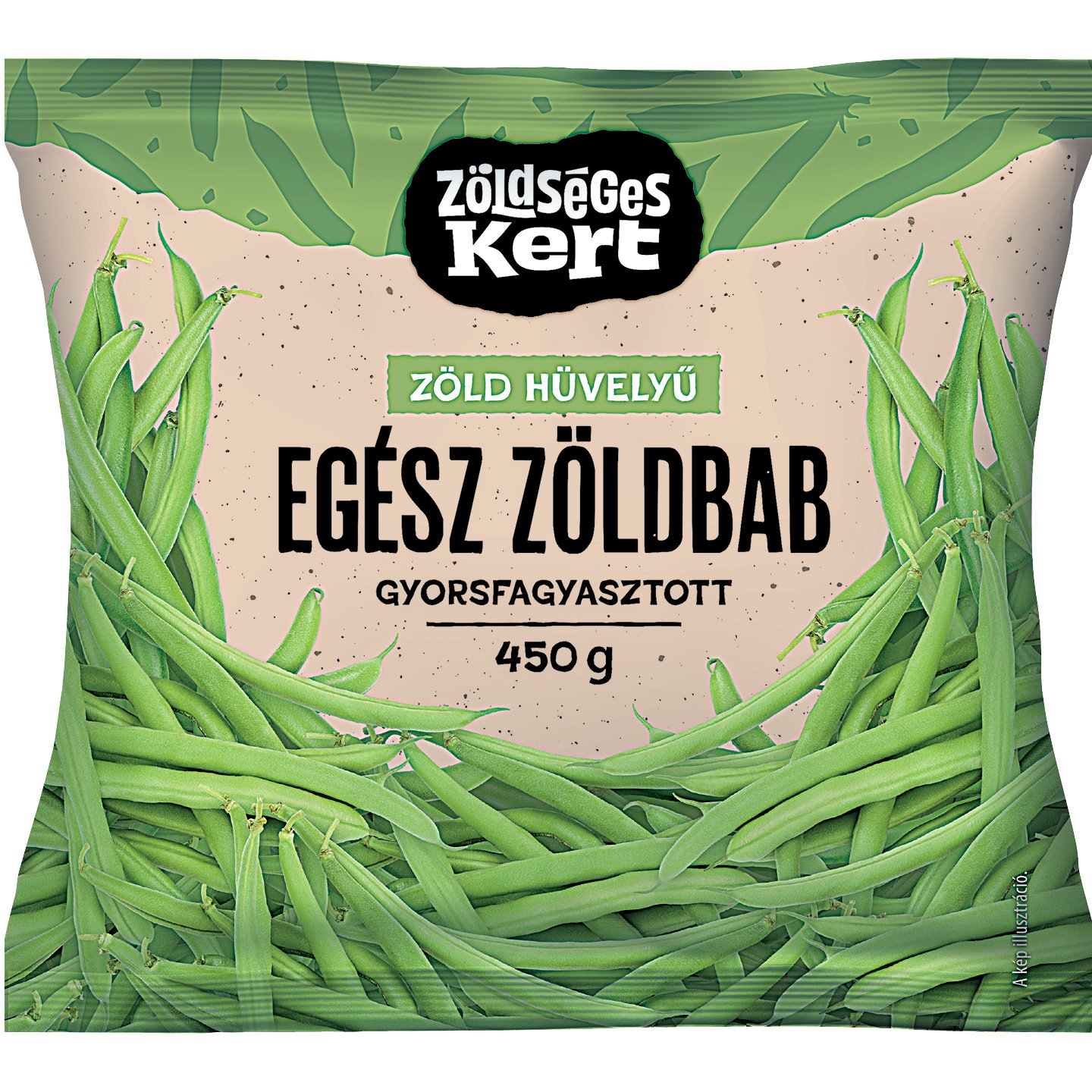 Zöldségeskert Zöld Hüvelyű Zöldbab