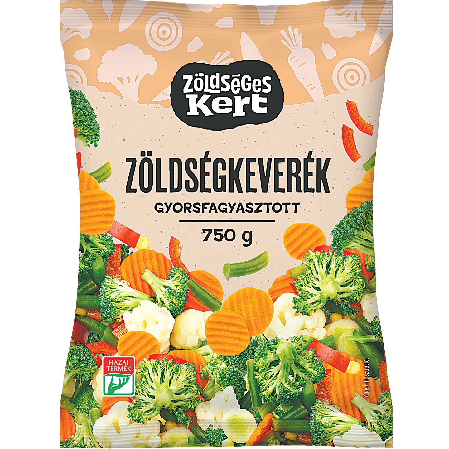 Zöldségeskert Zöldségkeverék