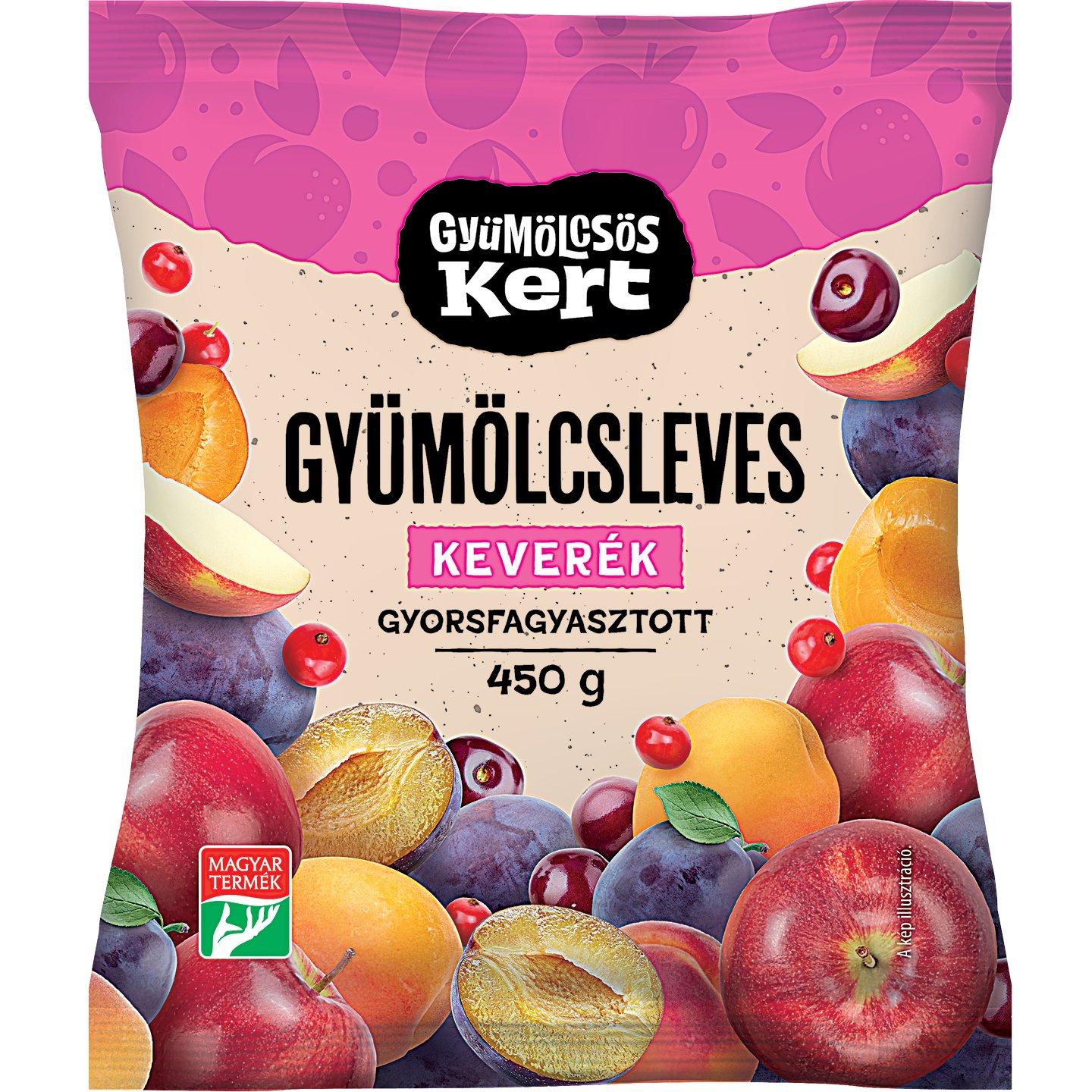 Gyümölcsöskert Gyümölcsleves Keverék