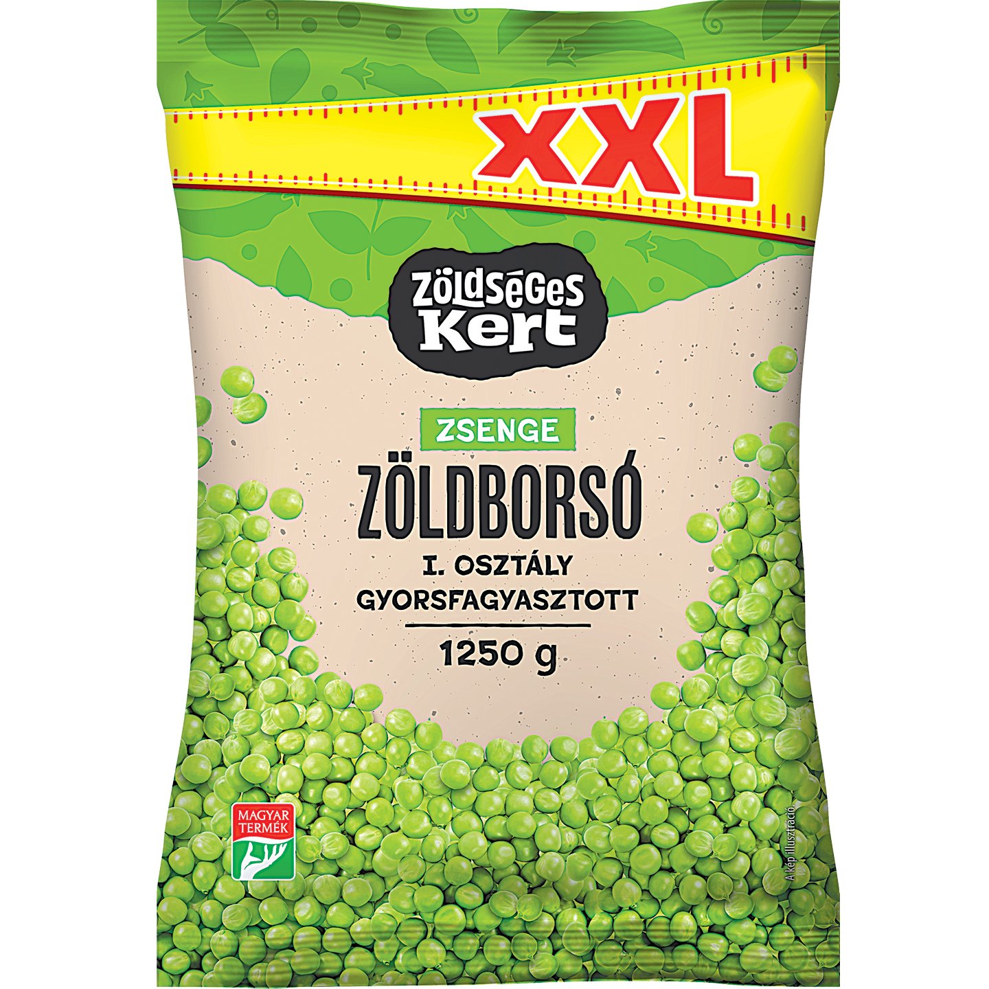 Zöldségeskert Zsenge Zöldborsó Xxl