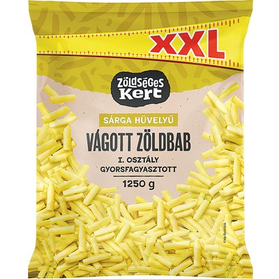 ZÖLDSÉGESKERT SÁRGA HÜVELYŰ VÁGOTT ZÖLDBAB XXL termékképe