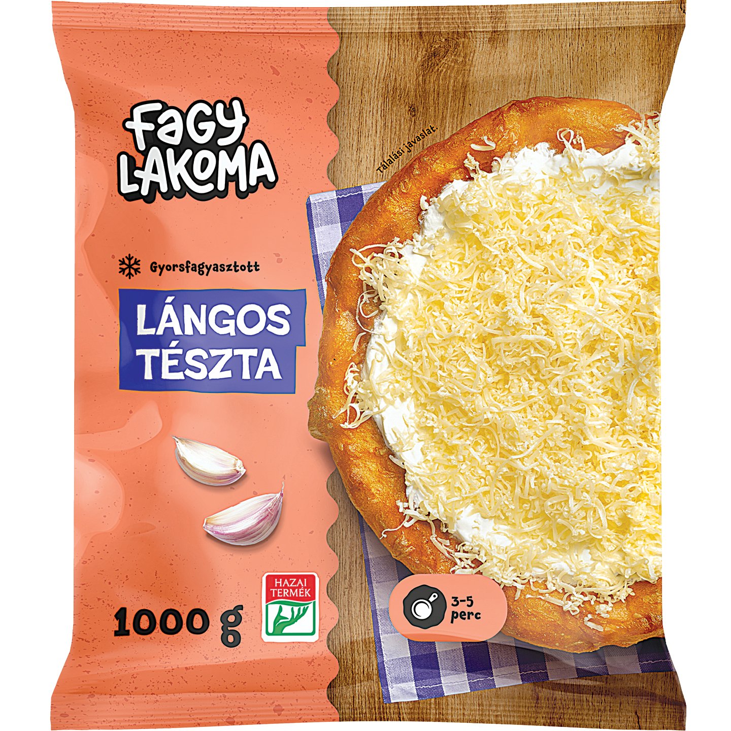 Fagylakoma Lángos Tészta