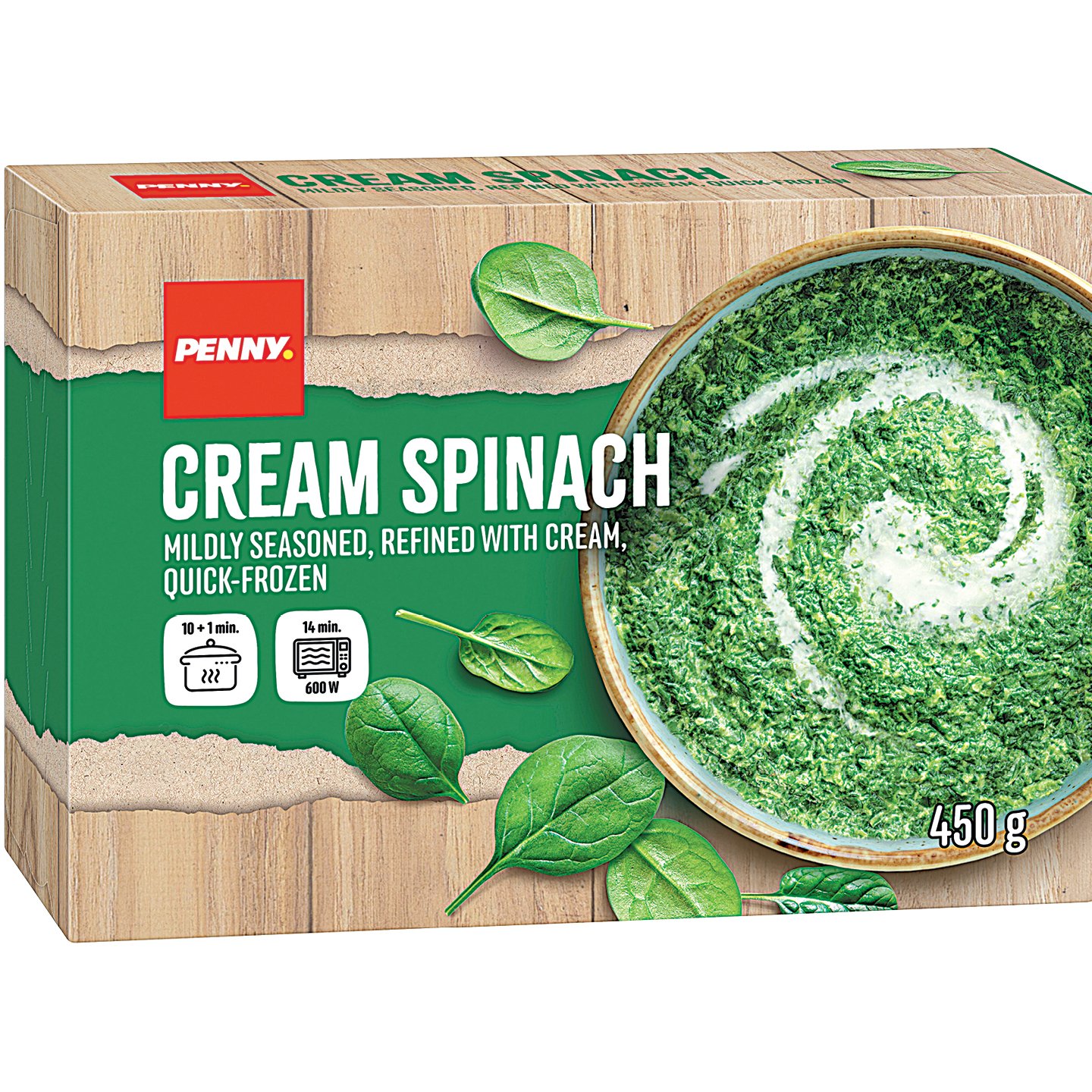 Penny Tejszínes Spenót
