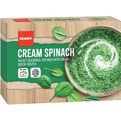 PENNY TEJSZÍNES SPENÓT termékképe