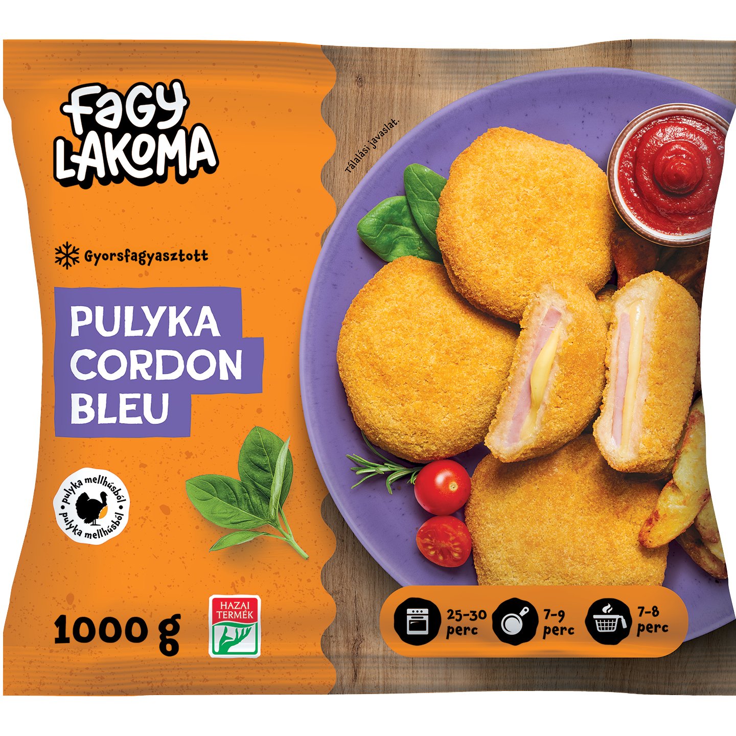 Fagylakoma Pulyka Cordon Bleu