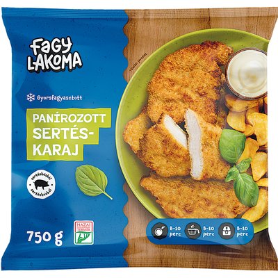 FAGYLAKOMA PANÍROZOTT SERTÉSKARAJ termékképe