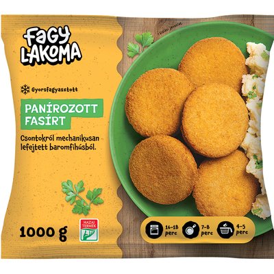 FAGYLAKOMA PANÍROZOTT BAROMFI FASÍRT termékképe