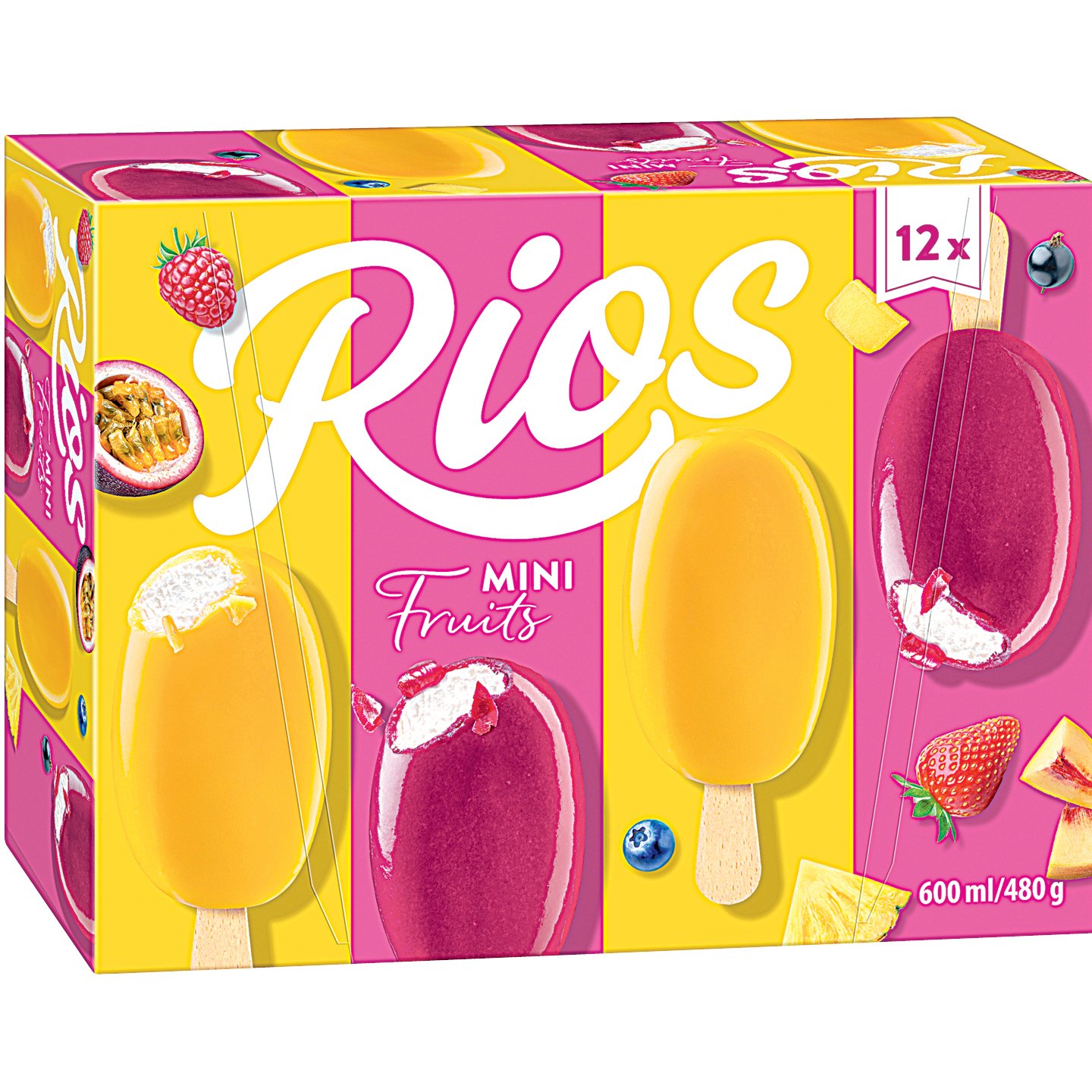 Rios Mini Fruits Jégkrém Multipack