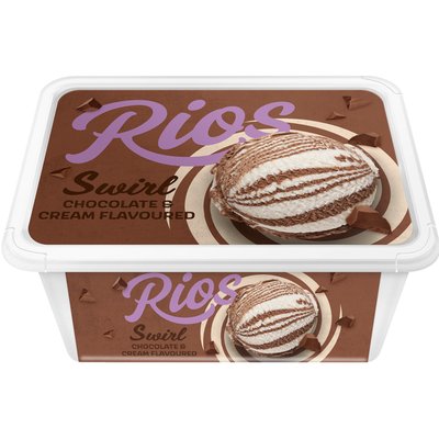 RIOS SWIRL CSOKOLÁDÉ-TEJSZÍN ÍZŰ JÉGKRÉM termékképe