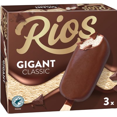 Image of RIOS GIGANT CLASSIC JÉGKRÉM TRIOPACK
