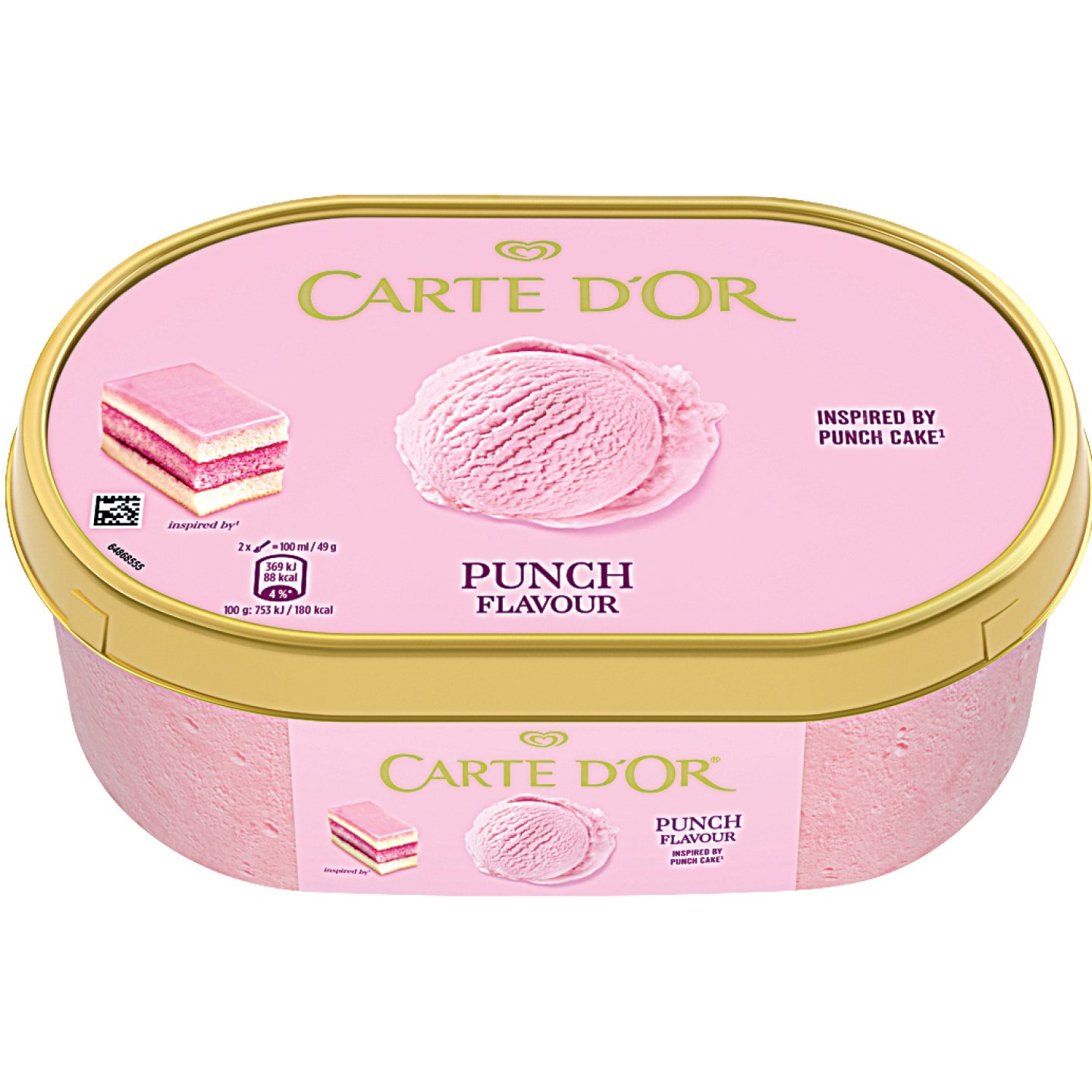 Carte Dor Puncs ízű Jégkrém