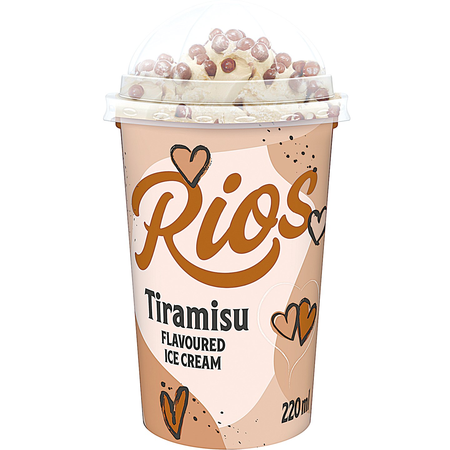 Rios Poharas Tiramisu ízű Jégkrém