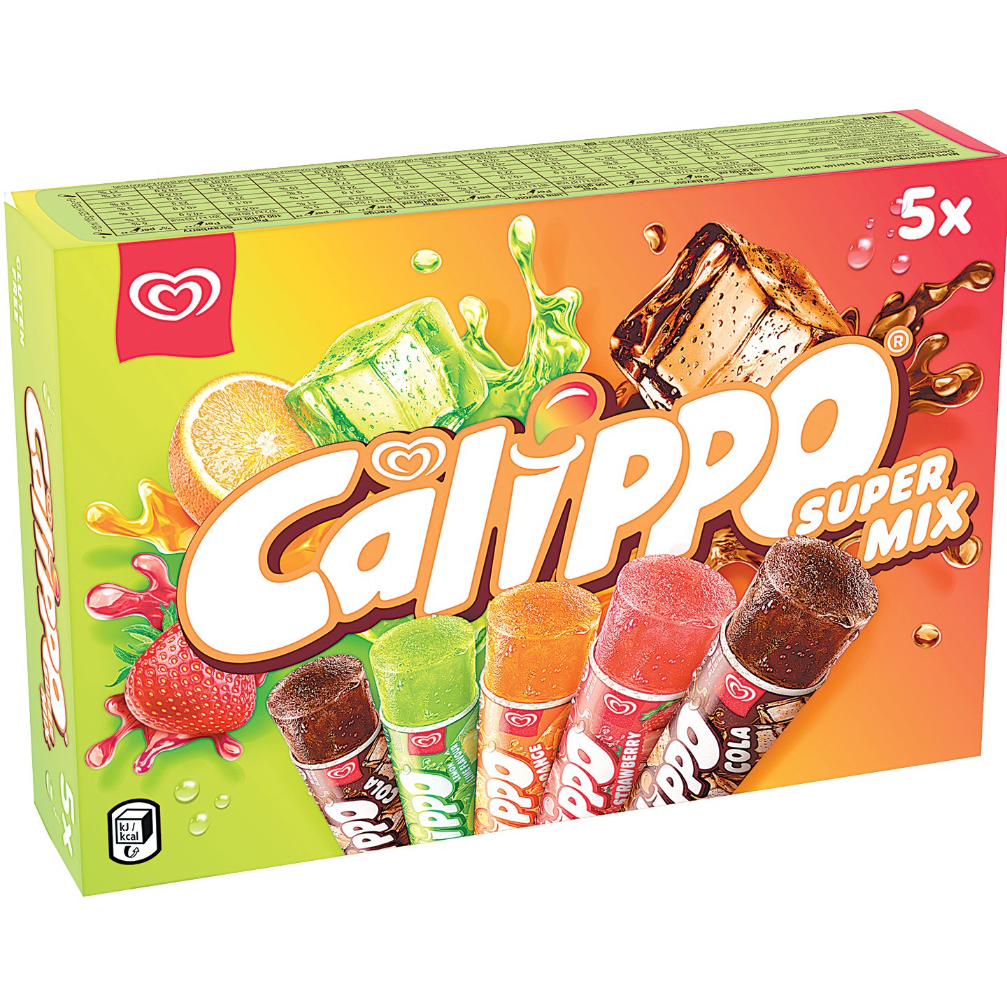 Calippo Super Mix Jégkrém