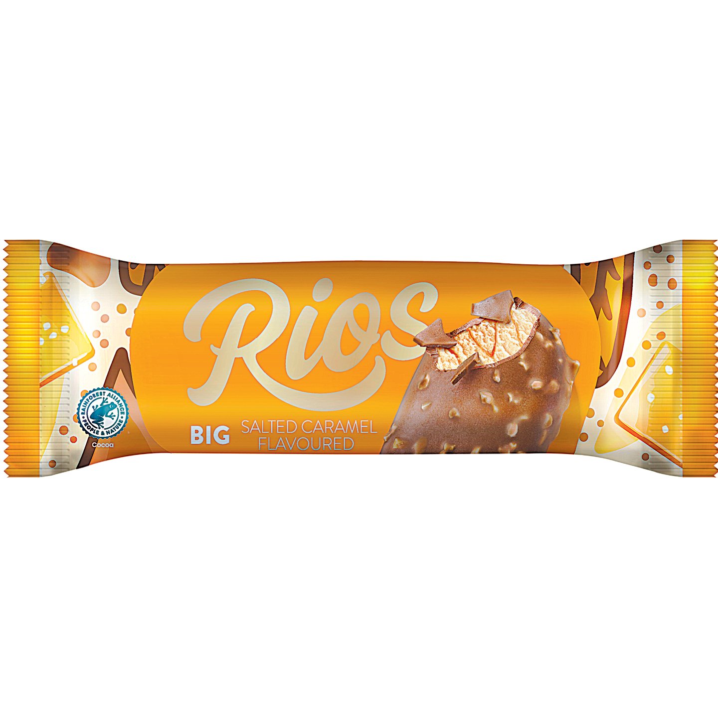 Rios Big Sós Karamellás ízű Pálcikás Jégkrém