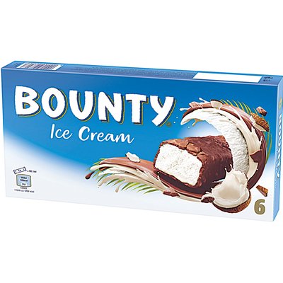 BOUNTY JÉGKRÉM MULTIPACK termékképe