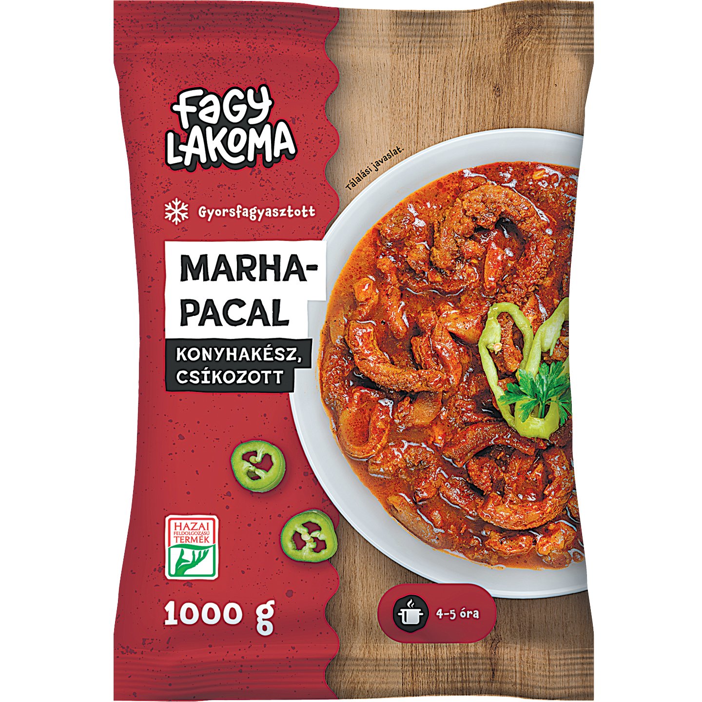 Fagylakoma Marhapacal