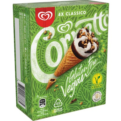 Image of CORNETTO VEGÁN VANÍLIA ÍZŰ JÉGKRÉM MULTIPACK