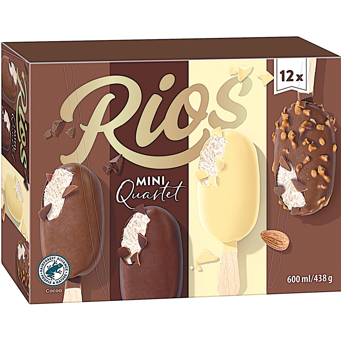 Rios Mini-quartett Jégkrém Multipack