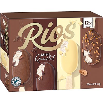 RIOS MINI QUARTET JÉGKRÉM MULTIPACK termékképe