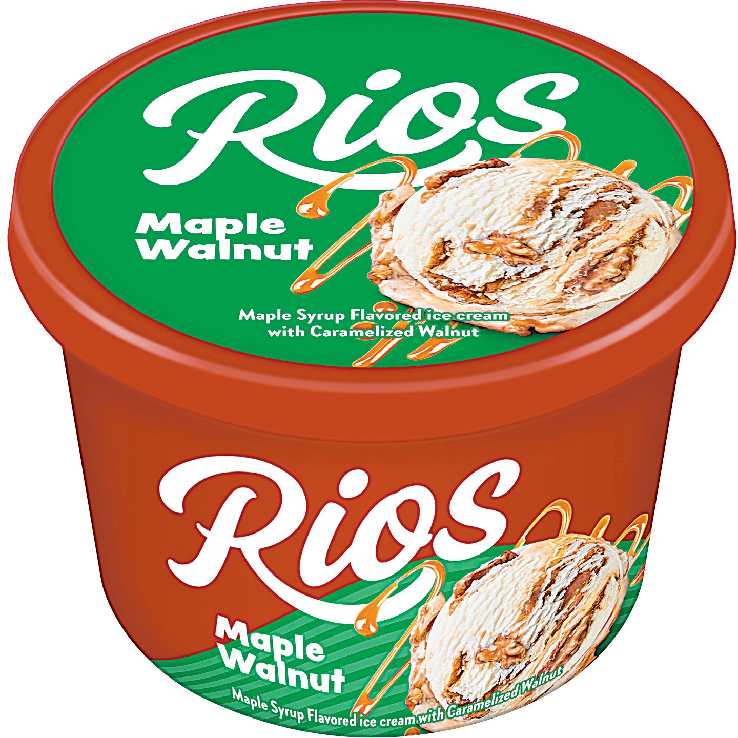 Rios Jégkrém Juharszirupos-karamellizált Dióval