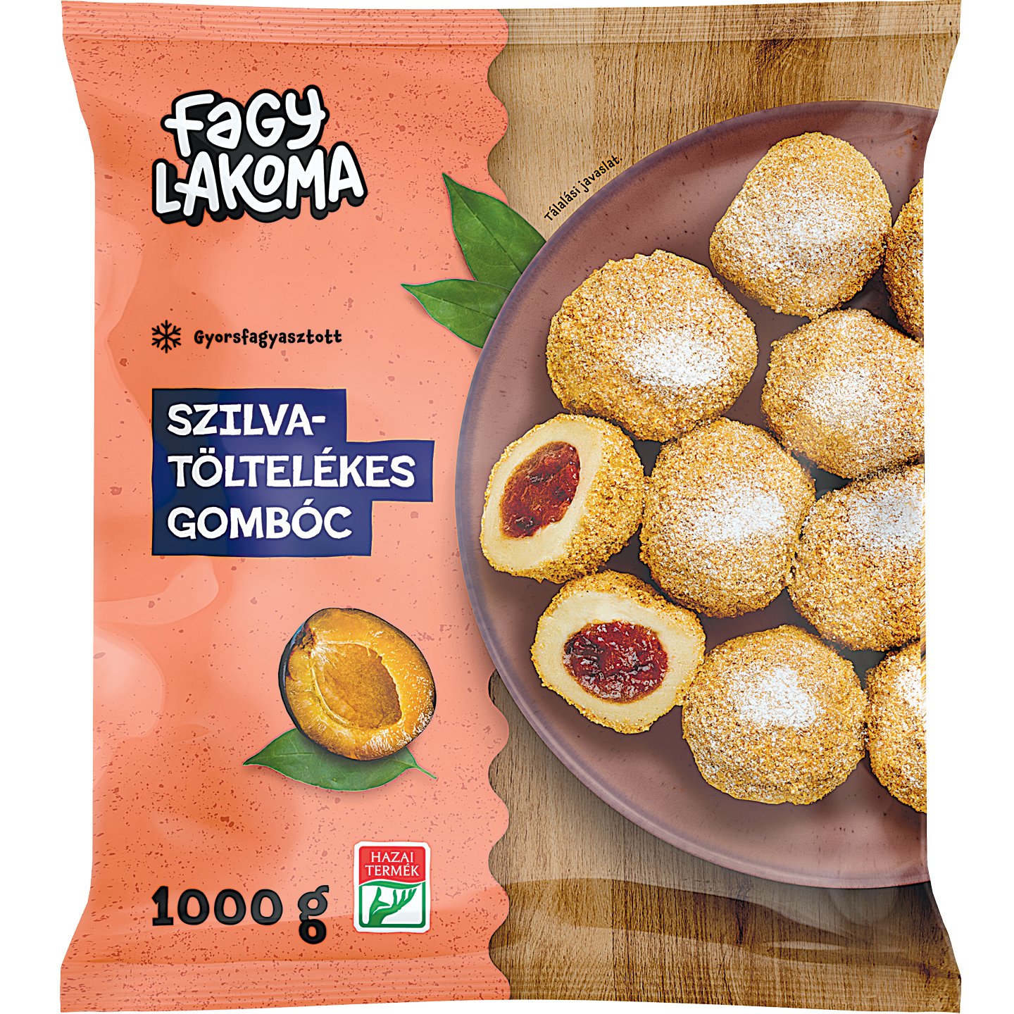 Fagylakoma Szilvatöltelékes Gombóc