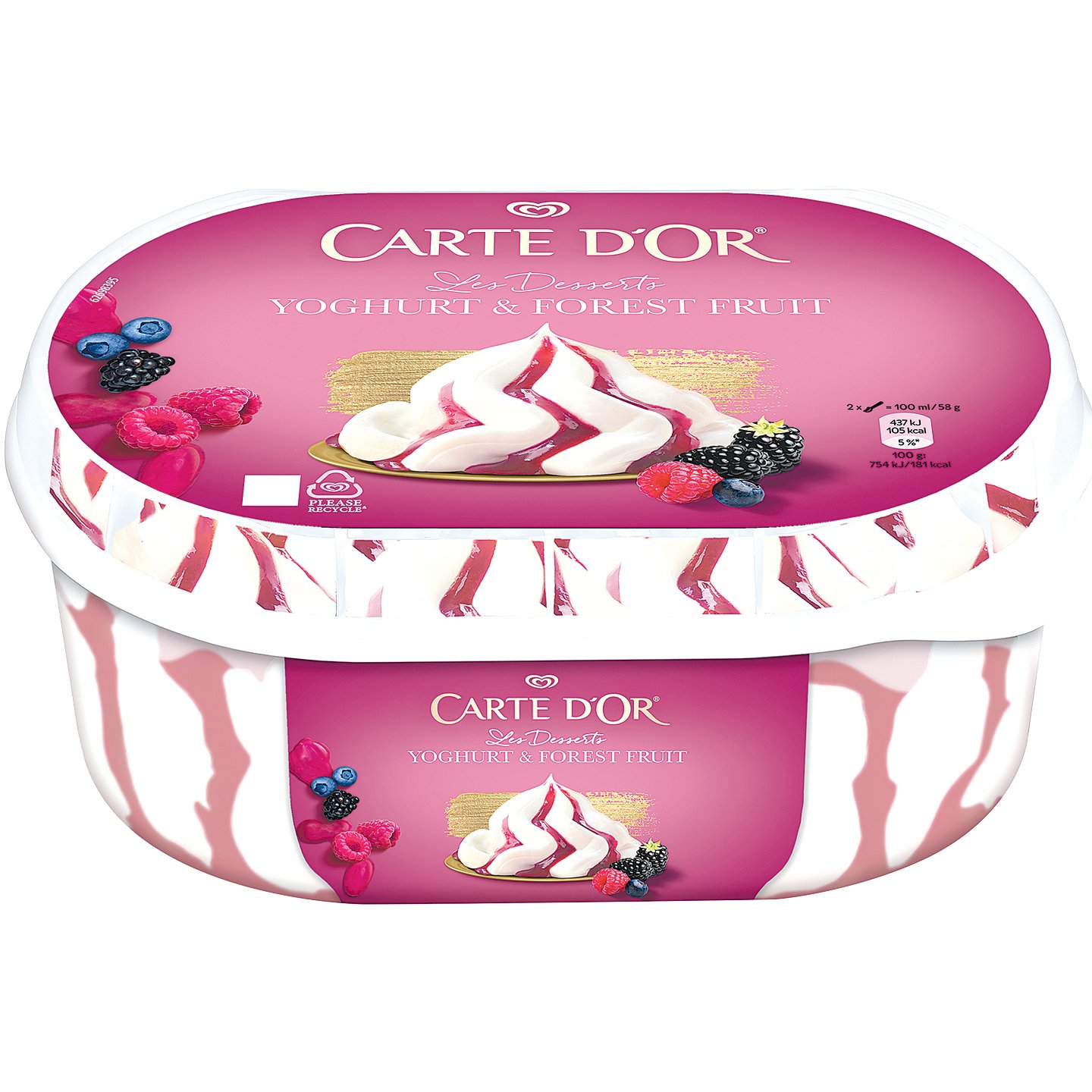 Carte Dor Joghurt-erdei Gyümölcsös Jégkrém