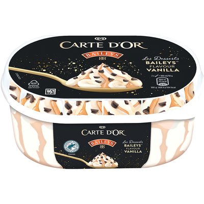 Image of CARTE DOR BAILEYS ÍZŰ JÉGKRÉM