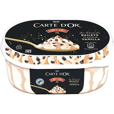 Image of CARTE DOR BAILEYS ÍZŰ JÉGKRÉM