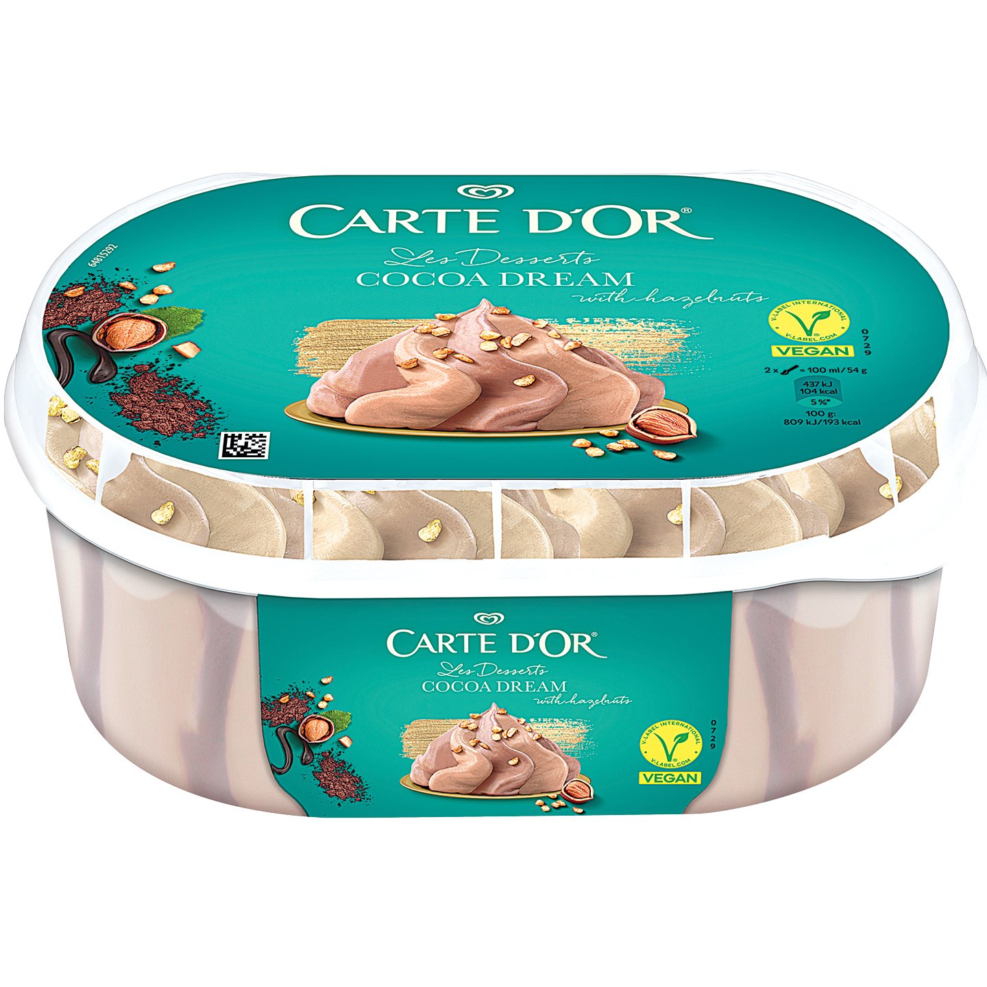 Carte Dor Vegán Kakaós álom Jégkrém