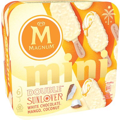 Image of MAGNUM MINI MANGÓ-KÓKUSZ ÍZŰ JÉGKRÉM MULTIPACK