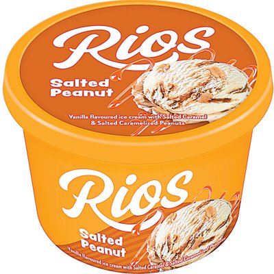 RIOS JÉGKRÉM SÓS KARAMELL KARAMELLIZÁLT MOGYORÓVAL termékképe