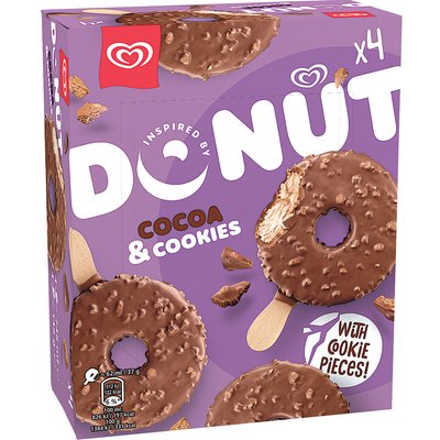 Image of DONUT KAKAÓS-KEKSZES ÍZŰ JÉGKRÉM