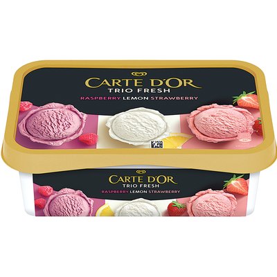 CARTE DOR FRESH MÁLNA-CITROM-EPER ÍZŰ JÉGKRÉM termékképe