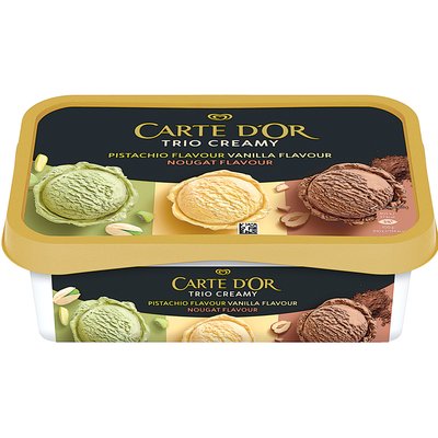 CARTE DOR CREAMY PISZTÁCIA-VANÍLIA-NUGÁT ÍZŰ JÉGKRÉM termékképe