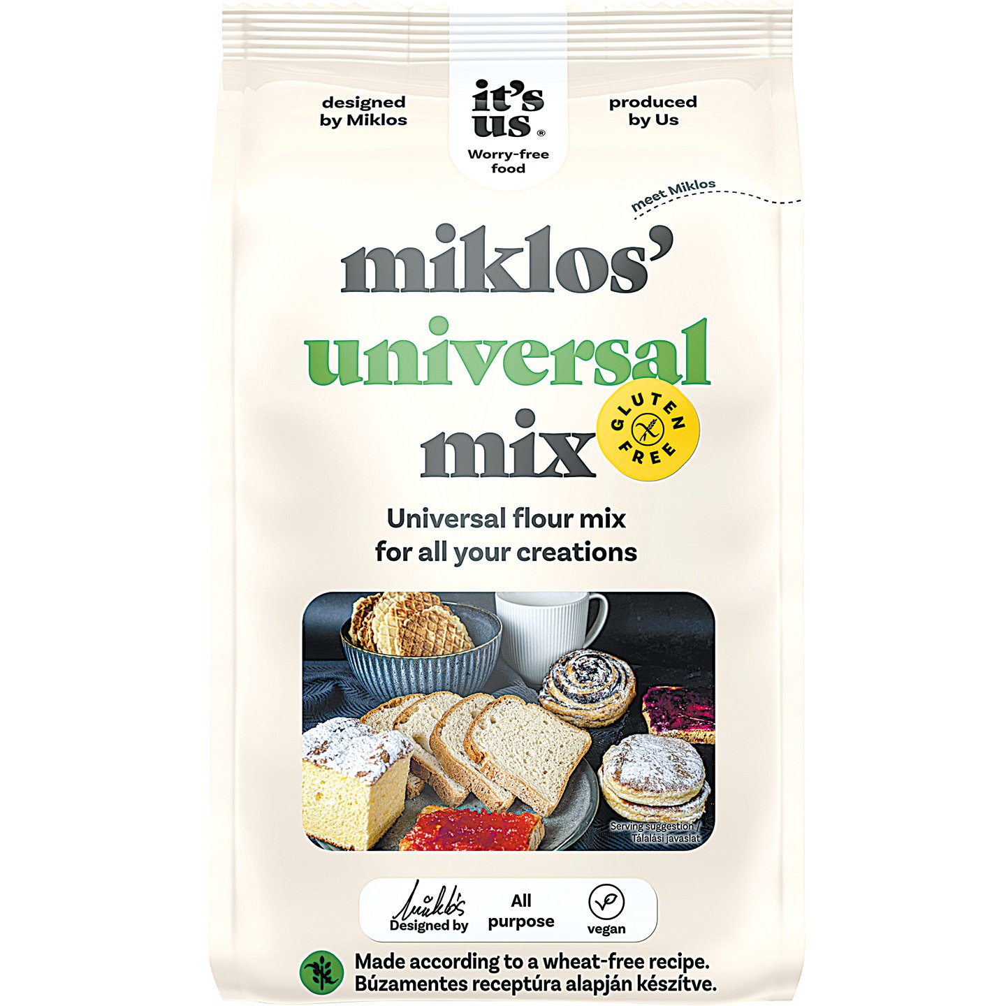 Gluténmentes Univerzális Lisztkeverék