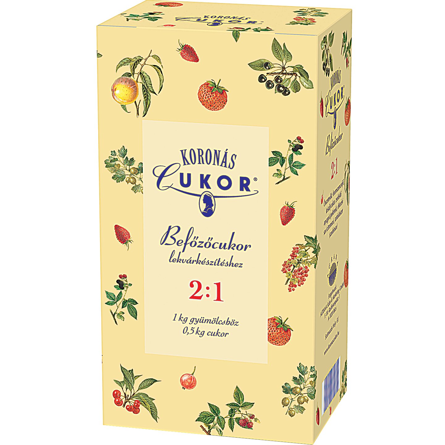 Koronás Befőzőcukor