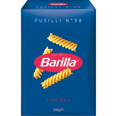 BARILLA FUSILLI TÉSZTA termékképe