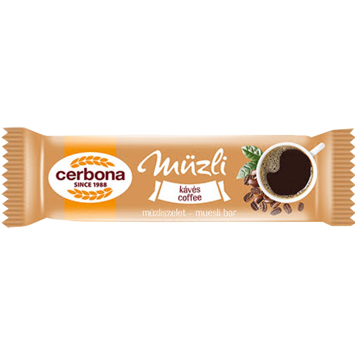 Cerbona Kávés Müzliszelet