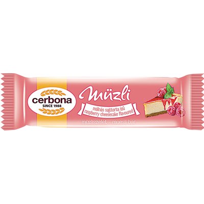 Image of CERBONA MÁLNÁS SAJTTORTA ÍZŰ MÜZLISZELET