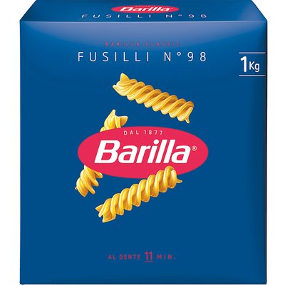 BARILLA FUSILLI TÉSZTA termékképe