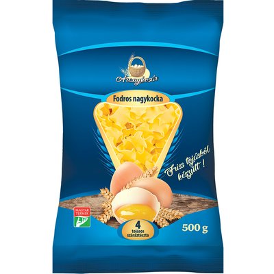 ARANYKOSÁR FODROS NAGYKOCKA TÉSZTA termékképe