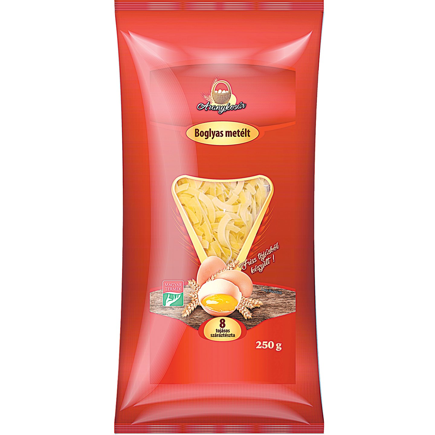 Aranykosár Boglyas Metélt Tészta