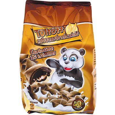 CSOKOLÁDÉS KRÉMMEL TÖLTÖTT GABONAPÁRNÁCSKA termékképe