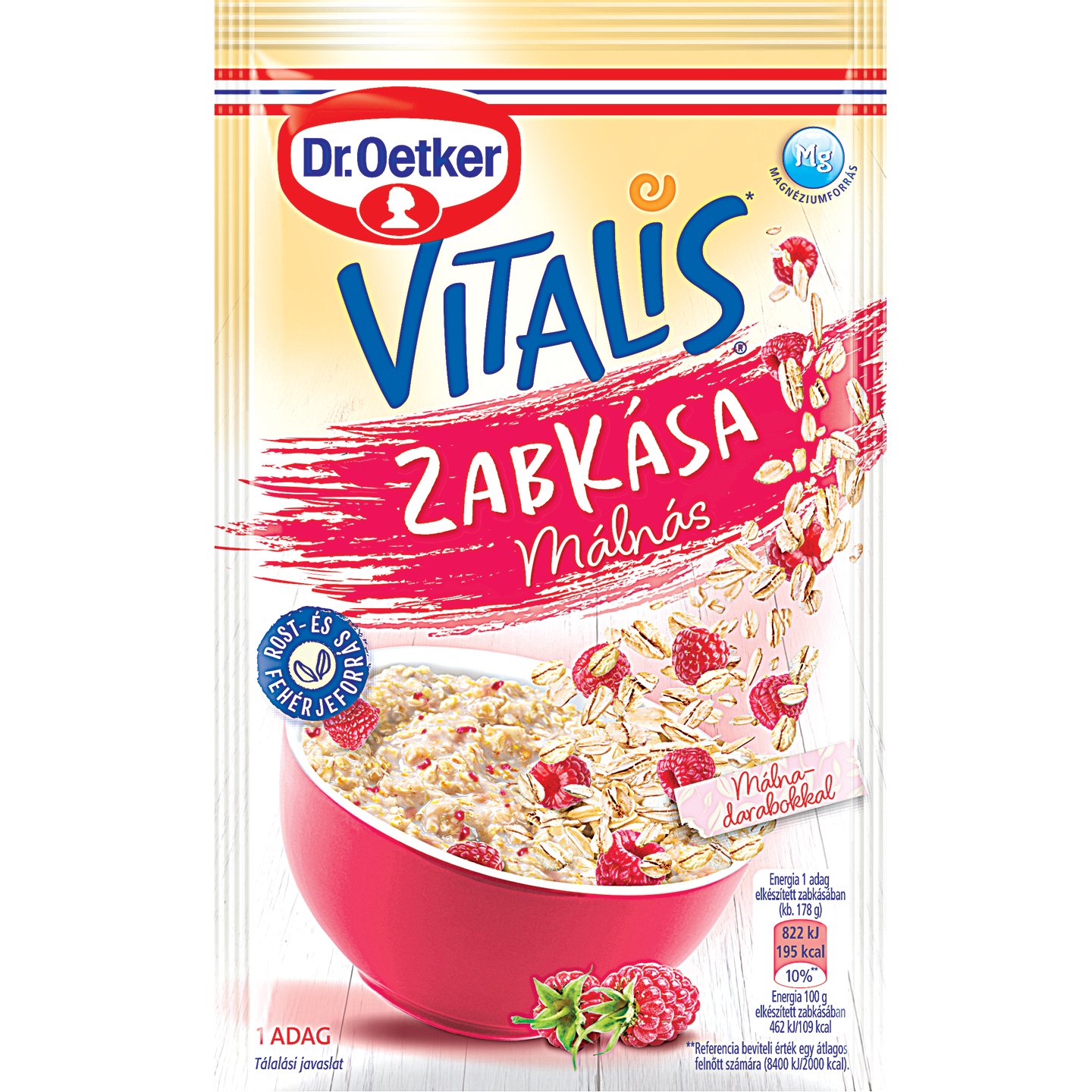 Dr. Oetker Málnás Vitalis Zabkása