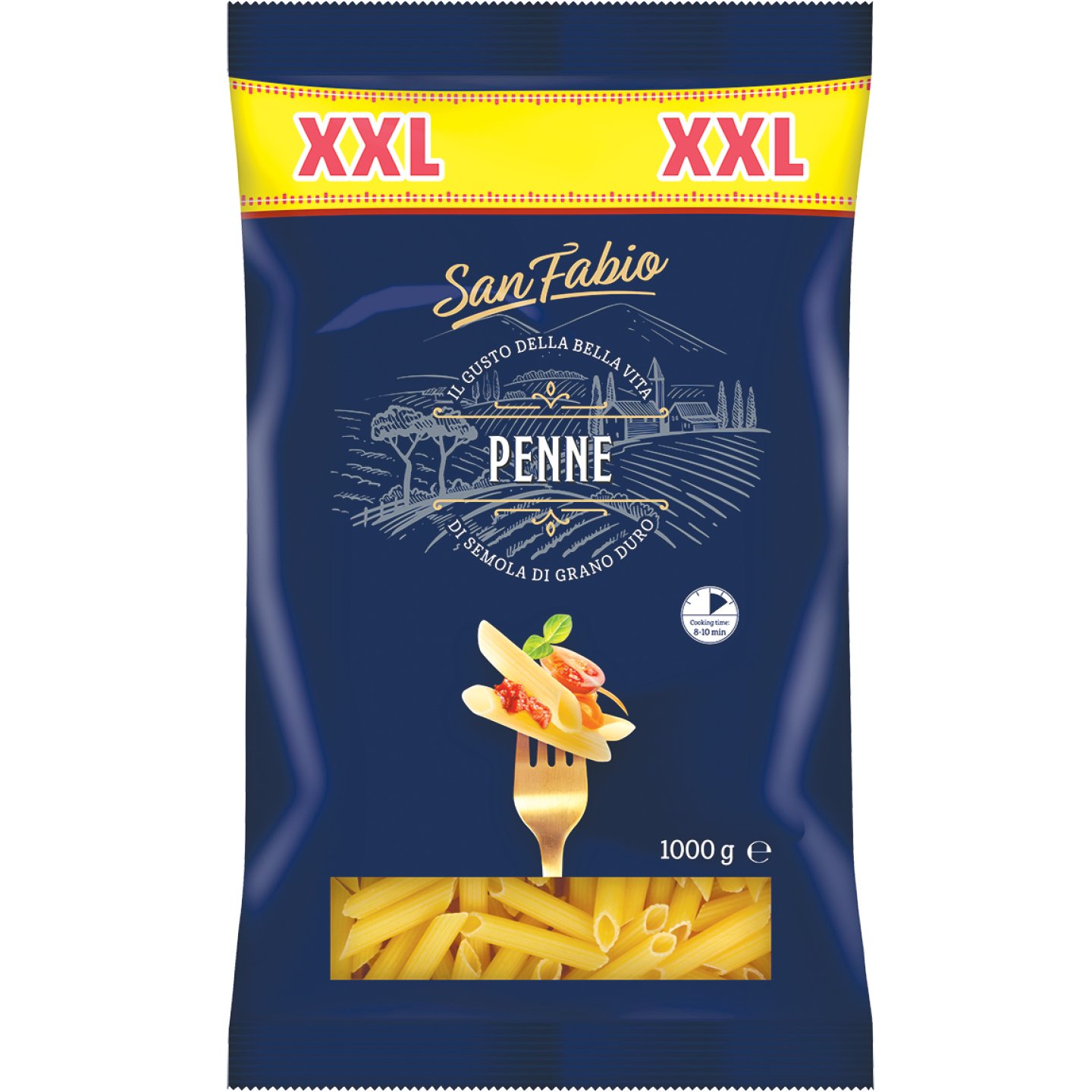 San Fabio Penne Tészta Xxl