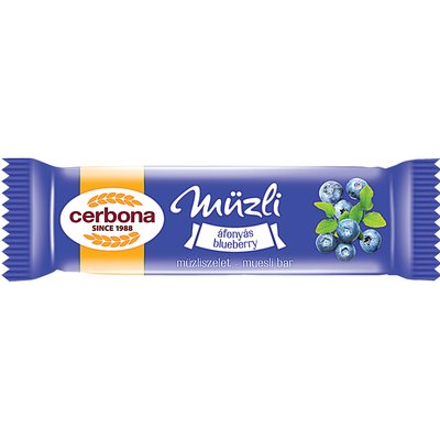 CERBONA ÁFONYÁS MÜZLISZELET termékképe