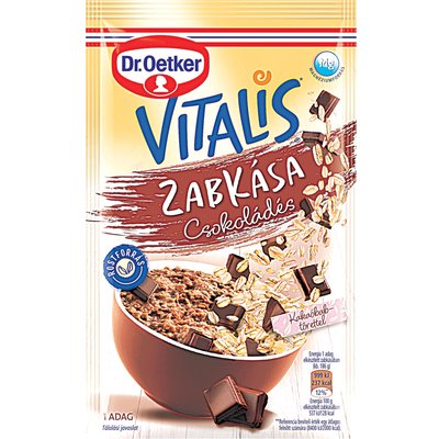 DR. OETKER CSOKOLÁDÉS VITALIS ZABKÁSA termékképe