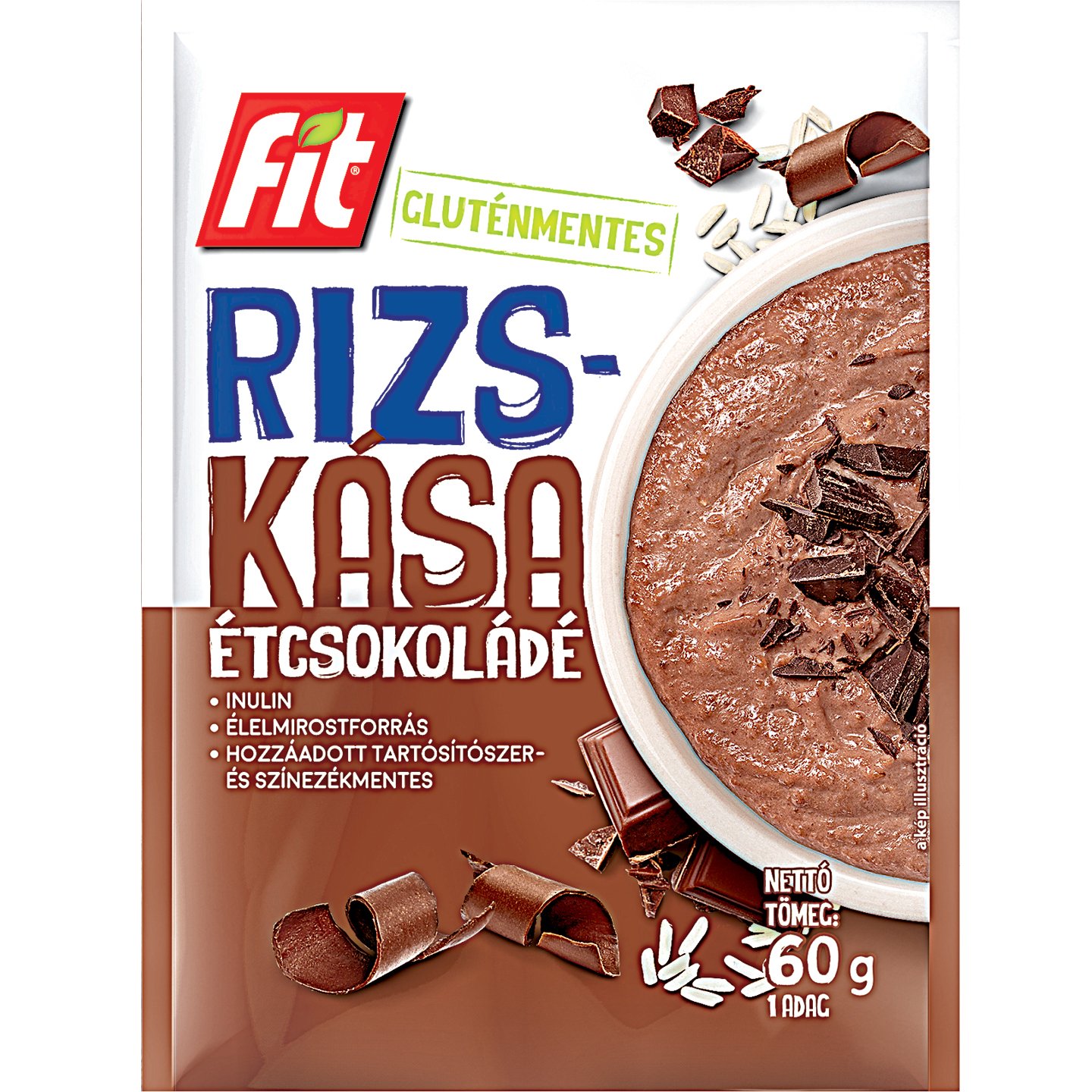 Fit étcsokoládés Rizskása