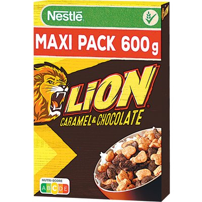 NESTLÉ LION KARAMELLA-CSOKOLÁDÉS GABONAPEHELY termékképe